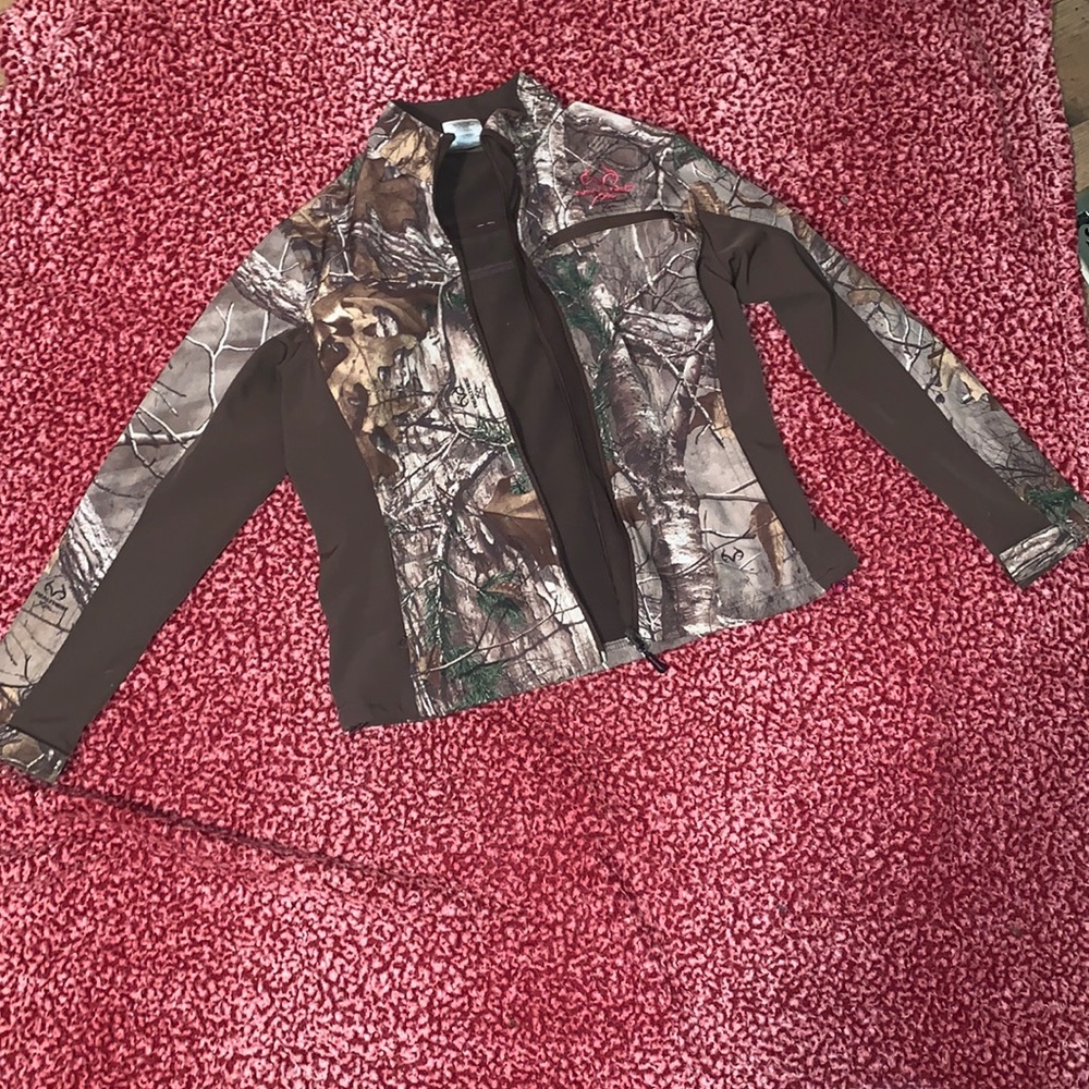 Real tree zip up